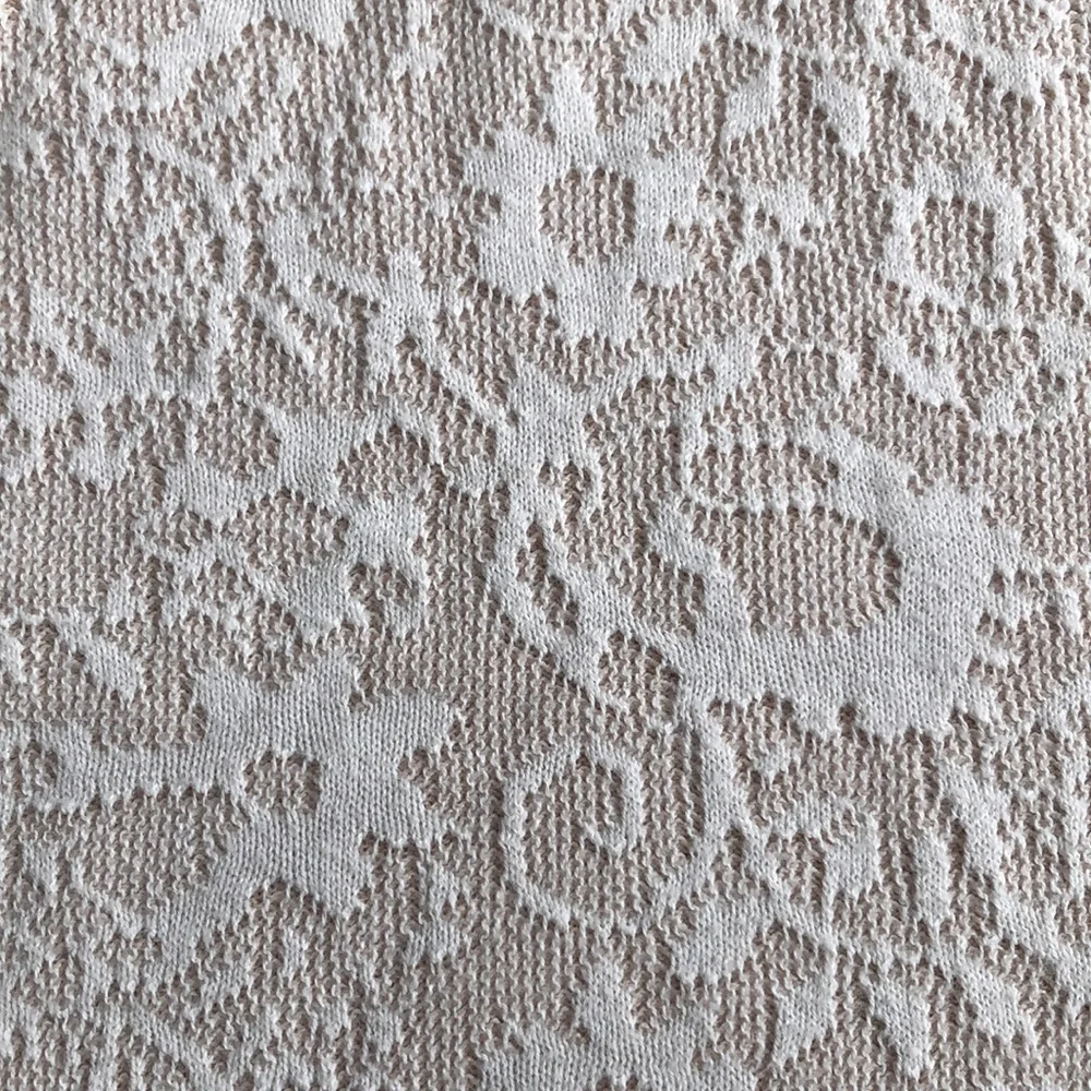 Ann Taylor LOFT | Lace overlay Sweater - Picture 5 of 7